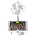 Ventilador Dobrável Portátil, Silencioso e Inteligente Com Controle Remoto