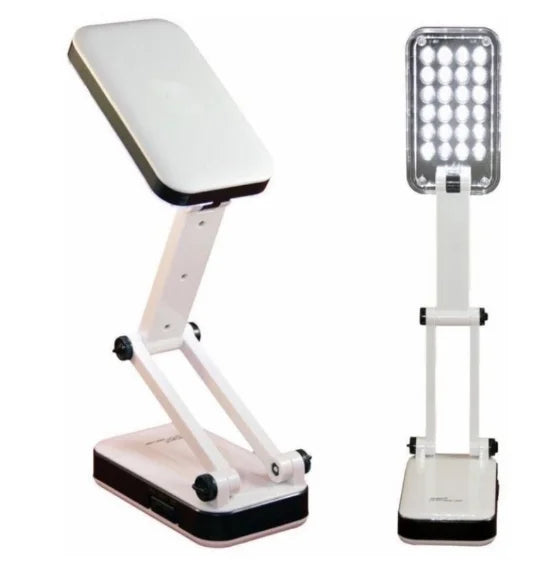 Luminária Portátil para Leitura com Led, Dobrável e Recarregável