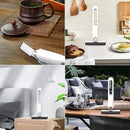 Mini Rodo Esfregão Portátil Limpeza Multifuncional com 2 Esponjas Refil