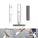 Mini Rodo Esfregão Portátil Limpeza Multifuncional com 2 Esponjas Refil