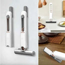 Mini Rodo Esfregão Portátil Limpeza Multifuncional com 2 Esponjas Refil