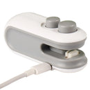 Mini Maquina Seladora Portátil de Saco 2 Em 1 Recarregável