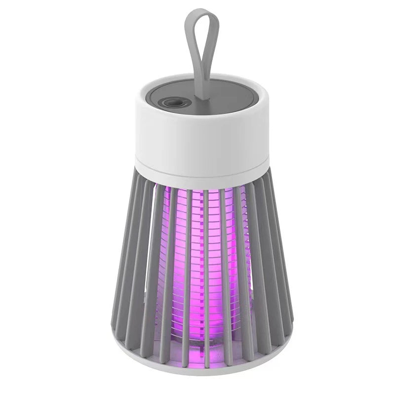 Lâmpada de Choque Elétrico Portátil Mata Mosquito USB