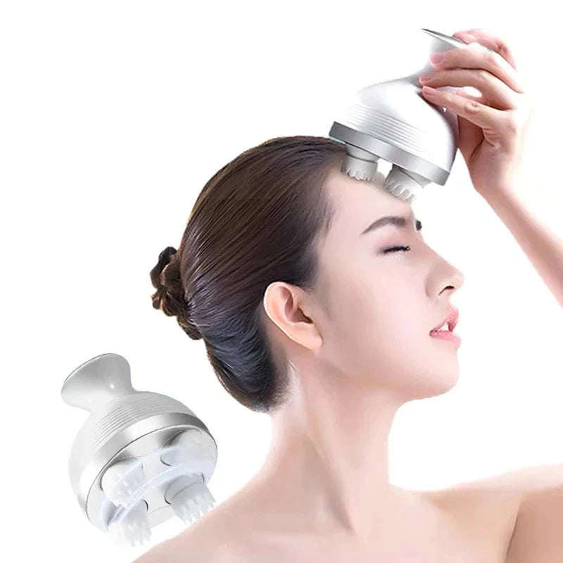 Massageador Elétrico para Cabeça recarregável