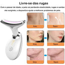 Massageador Rejuvenescedor Portátil Facial e Pescoço