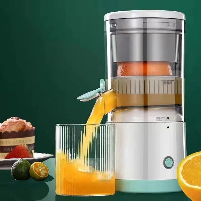 Espremedor Elétrico Recarregável USB para suco de Laranja, Limão e frutas em geral