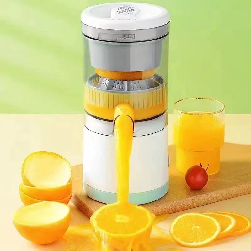 Espremedor Elétrico Recarregável USB para suco de Laranja, Limão e frutas em geral