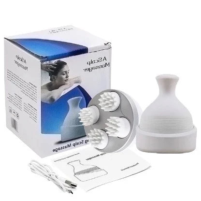 Massageador Elétrico para Cabeça recarregável