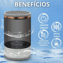 Limpador giratório de pincel de maquiagem com auto secagem, automático e recarregável USB - Bivolt