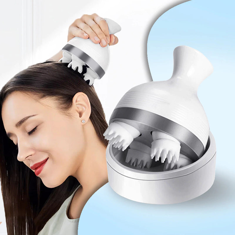 Massageador Elétrico para Cabeça recarregável