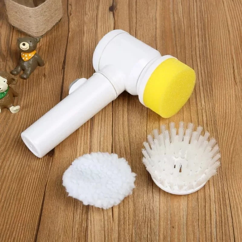 Escova Elétrica de Limpeza Multiuso 5 em 1