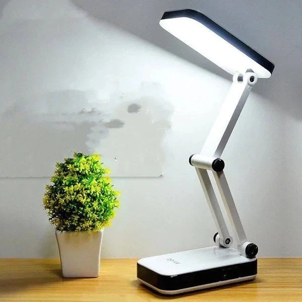 Luminária Portátil para Leitura com Led, Dobrável e Recarregável