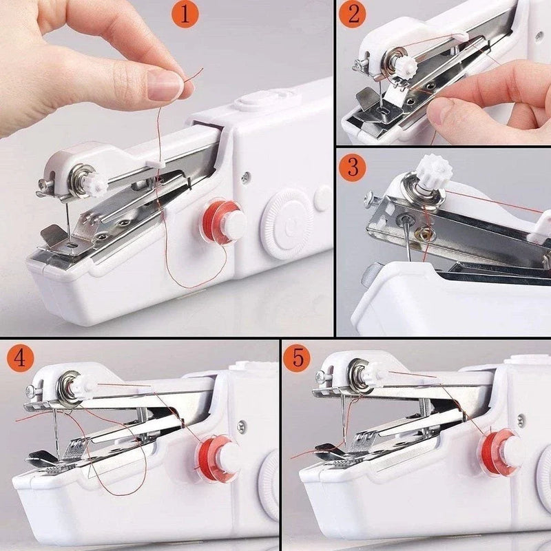 Máquina de Costura Elétrica e Portátil
