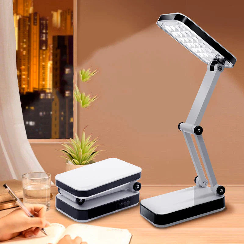 Luminária Portátil para Leitura com Led, Dobrável e Recarregável