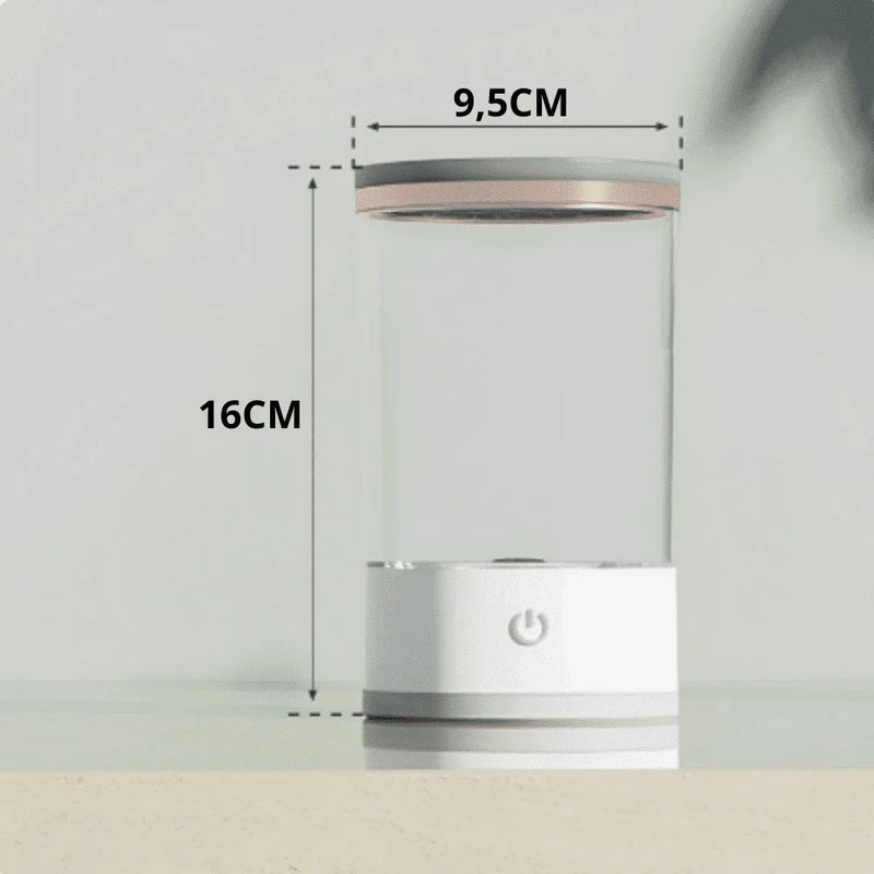 Limpador giratório de pincel de maquiagem com auto secagem, automático e recarregável USB - Bivolt