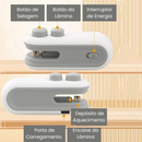 Mini Maquina Seladora Portátil de Saco 2 Em 1 Recarregável