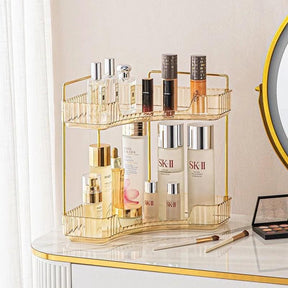 Bathroom Corner Organizer with Shelf for Makeup, Skincare Products, Shampoo, Lipstick, Cosmetics or Kitchen Shelf