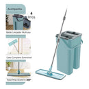 Flat Mop Esfregão Lava e Seca