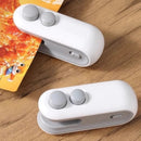 Mini Maquina Seladora Portátil de Saco 2 Em 1 Recarregável