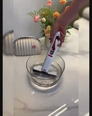 Mini Rodo Esfregão Portátil Limpeza Multifuncional com 2 Esponjas Refil