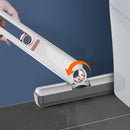 Mini Rodo Esfregão Portátil Limpeza Multifuncional com 2 Esponjas Refil