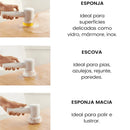 Escova Elétrica de Limpeza Multiuso 5 em 1