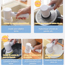 Escova Elétrica de Limpeza Multiuso 5 em 1