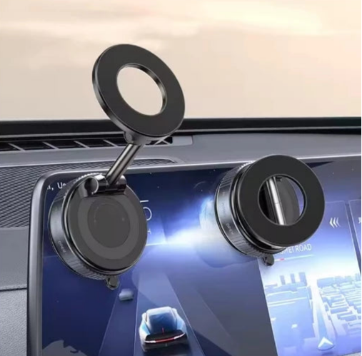 Suporte Magnético a Vácuo para Celular, Dobrável e de Forte Sucção